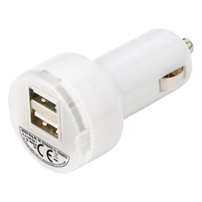 Car power adapter | 2 USB ports