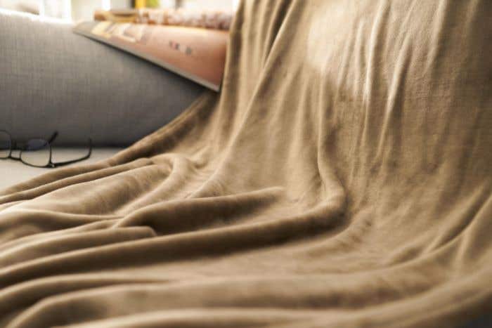 Plaid polaire flanelle en polyester Sean