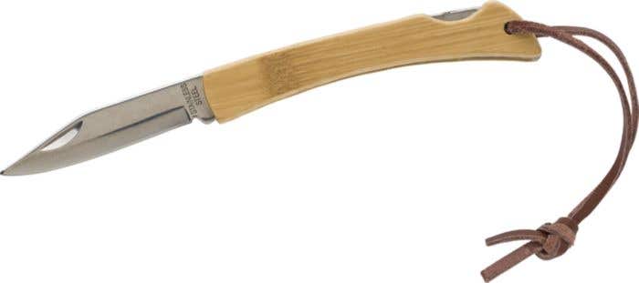Stainless steel and bamboo foldable knife Beckett