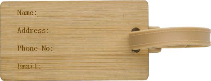 Luggage tag Shawn | Bamboo
