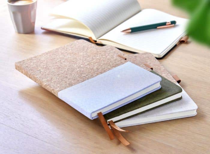 Cork and cotton notebook Trevor Original