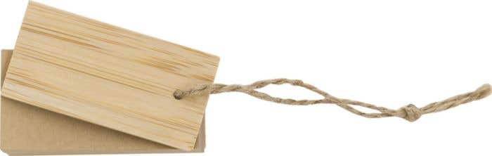 Etui en bambou avec feuillets Kingston