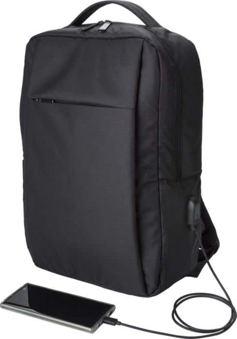 Laptoptas Jesse | Gerecycled | 16 inch | USB-poort