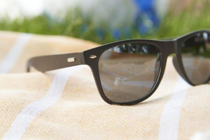 Occhiali da sole in ABS e bambù Jaxon