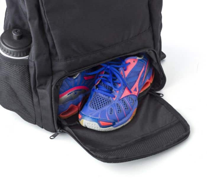 rPET polyester multi-functional backpack Sebastian