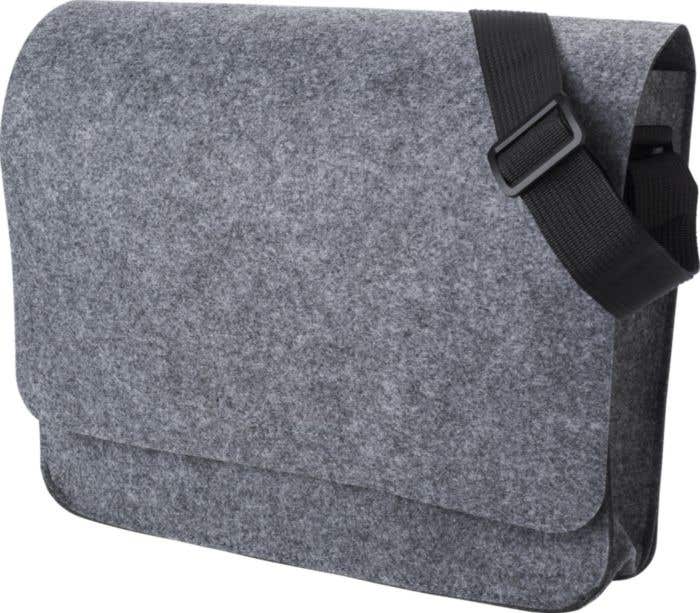 Laptoptas Layla | Gerecycled vilt | 15 inch | Klittenband
