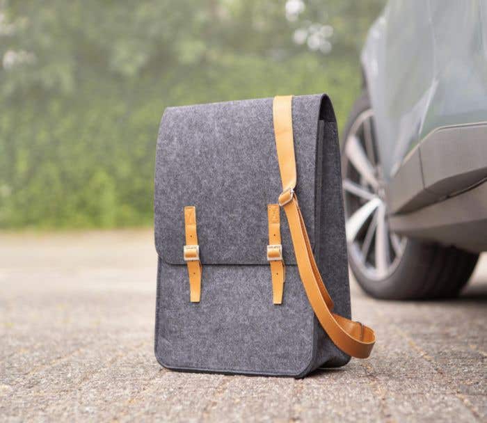 rPET felt document bag Amelia