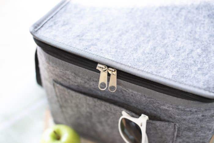 Koeltas Mason | Gerecycled vilt | Aluminiumfolie binnenste
