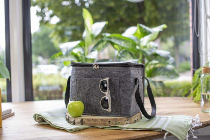 Koeltas Mason | Gerecycled vilt | Aluminiumfolie binnenste
