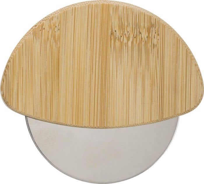 Tagliapizza in bambù con lama in acciaio inox 304 Ian