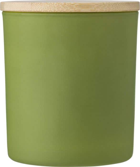 Glazen kaars Lucas | Plantaardig was | 200 g