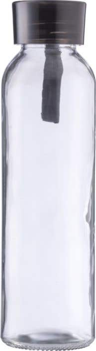 Drinkfles | Glas | Gekleurde dop | 500 ml