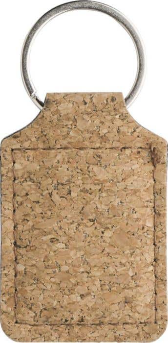 Sleutelhanger Madelyn | Kurk | Vierkant