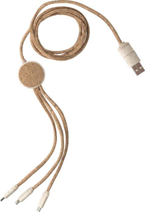 Charging cable | Cork | 4-in-1 | 1.20 m