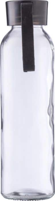 Drinkfles | Glas | Gekleurde dop | 500 ml