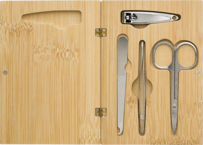 Manicure set Lydia | Bamboo | 4 items