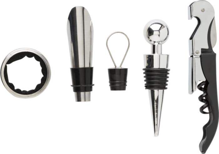 Conjunto de vinho de PU com aspeto de cortiça Milana