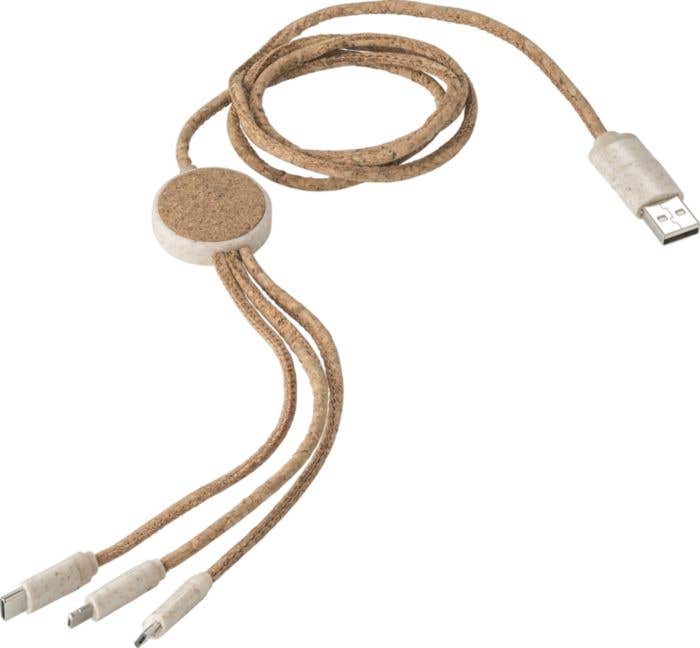 Charging cable | Cork | 4-in-1 | 1.20 m