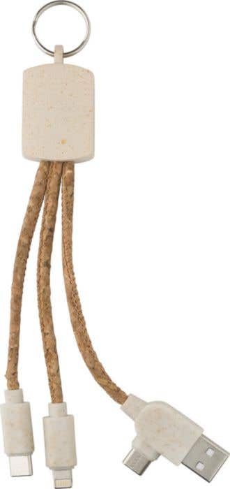Charging cable Landry | Key chain | Cork