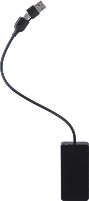 Hub en aluminium recyclé Layton