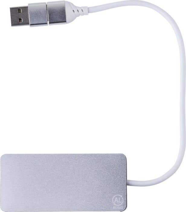 USB-hub Layton | Aluminium | 3 poorten