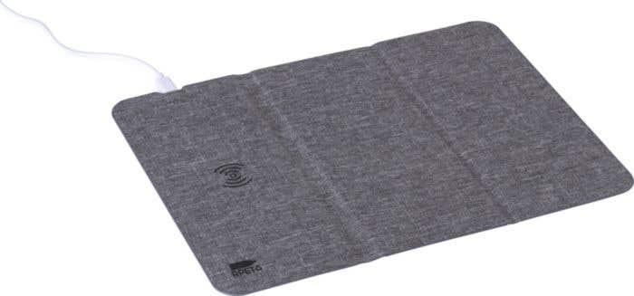 Tappetino per mouse rPET con caricatore rapido wireless Selene