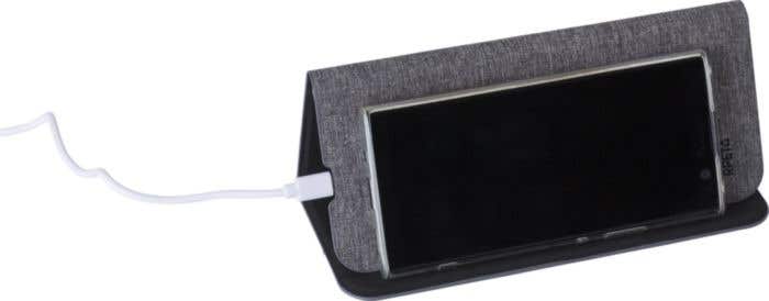 Tappetino per mouse rPET con caricatore rapido wireless Selene