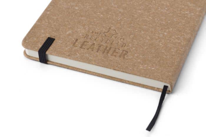 Recycled leather notebook (A5) Gianna Original