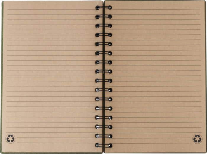 Recycled carton hardcover notebook Caleb