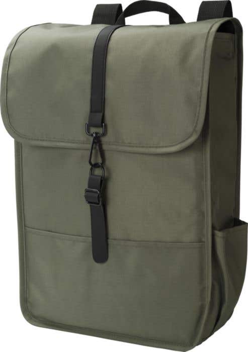 rPET Polyester (300D) flap backpack Lyric