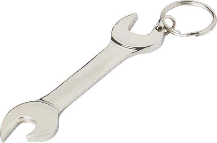 Keychain Gideon | Metal | Wrench shape | Bottle opener