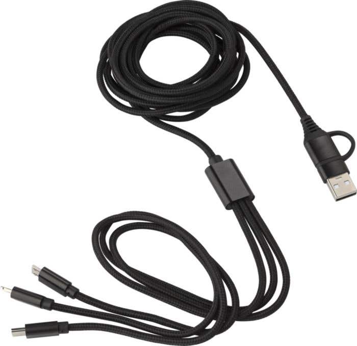 Nylon charging cable Sable
