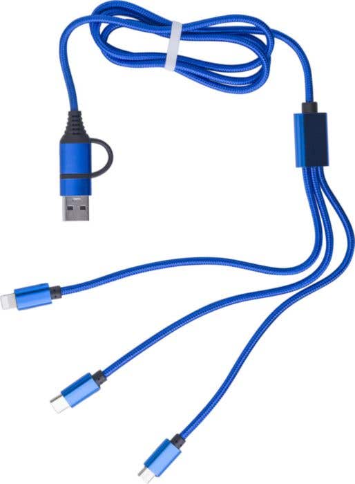 Nylon oplaadkabel Leif