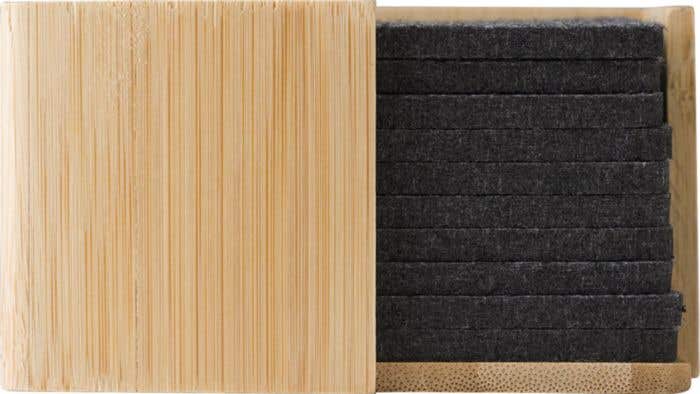 rPET felt coaster set Lawrence