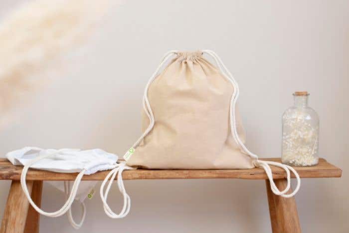 Drawstring bag Joy | Recycled cotton | 120 g/m²