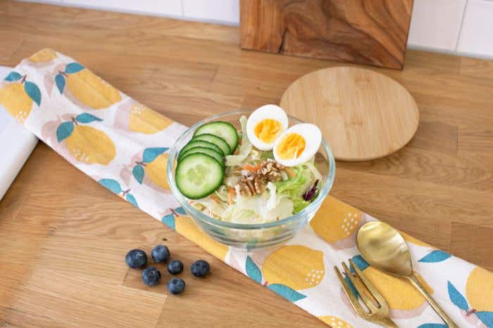 Salatschüssel aus Glas Isabeau