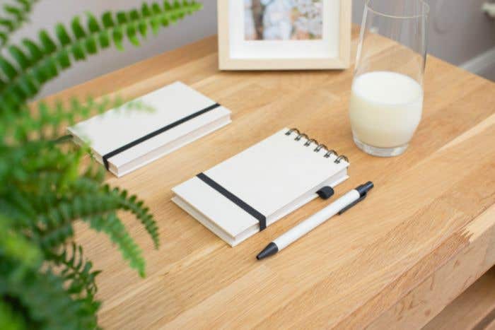 Recycled milk carton notebook Martha