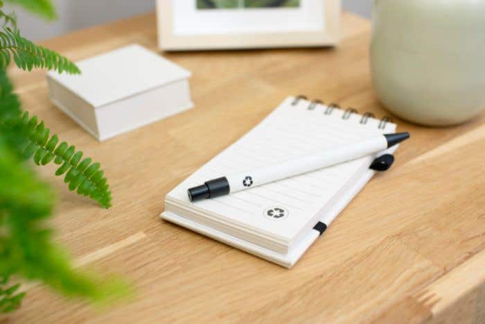 Recycled milk carton notebook Martha