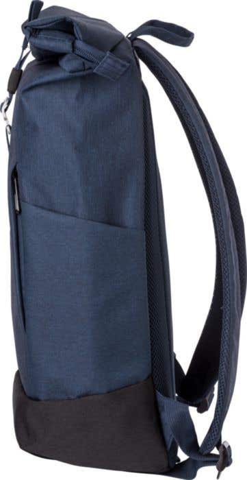 Polyester (600D) roll-top backpack Oberon