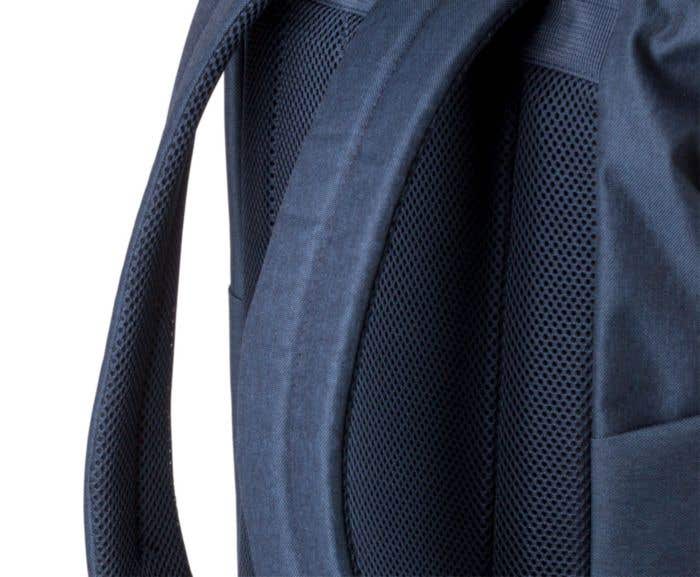 Polyester (600D) roll-top backpack Oberon