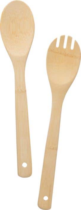Bamboo salad cutlery Charlotte