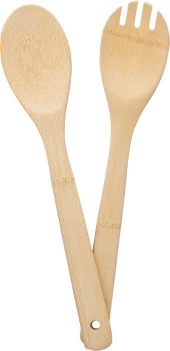 Bamboo salad cutlery Charlotte
