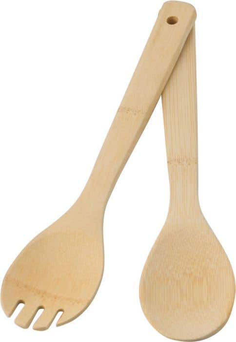 Bamboo salad cutlery Charlotte