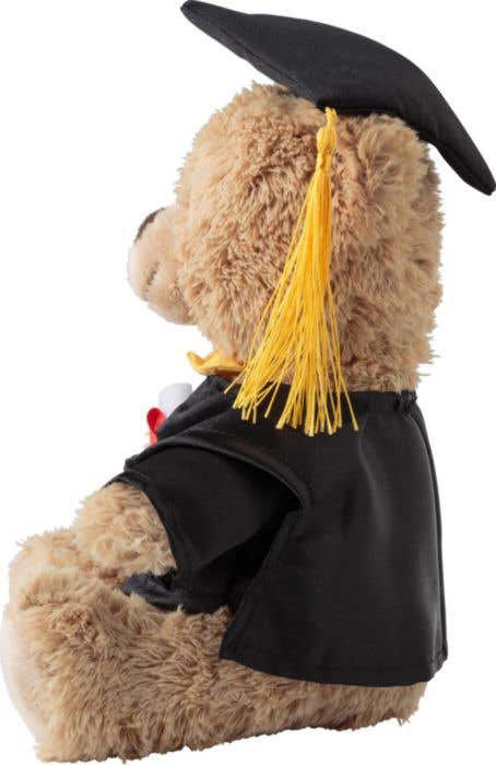 Plush graduation bear Magnus