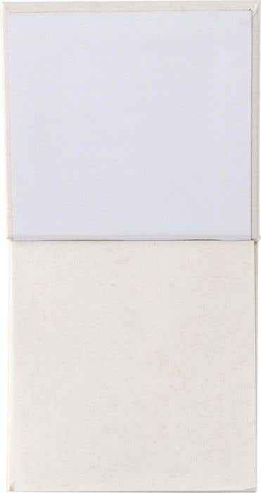 Set memo in cartone del latte riciclato Thalassa