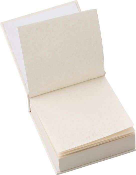 Bloco de notas de cartão de leite reciclado Thalassa