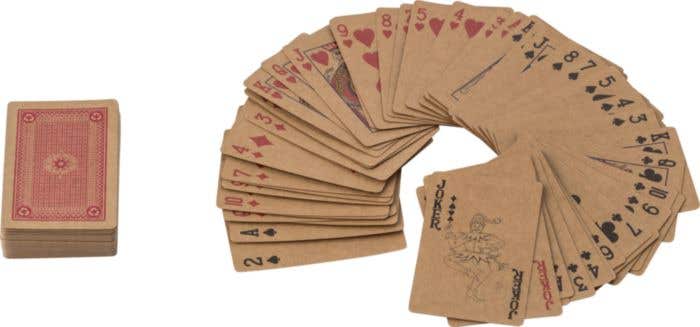 Recycled carton card decks Arwen