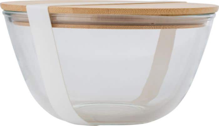 Glass salad bowl Isabeau