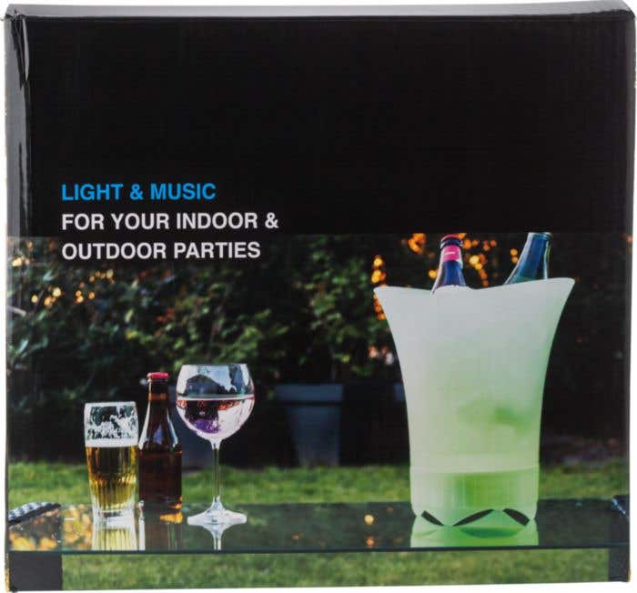 Ice bucket with speaker Annabel | Plastic | 5W | Wireless