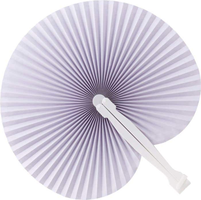Hand fan Dylan | Paper | White handle